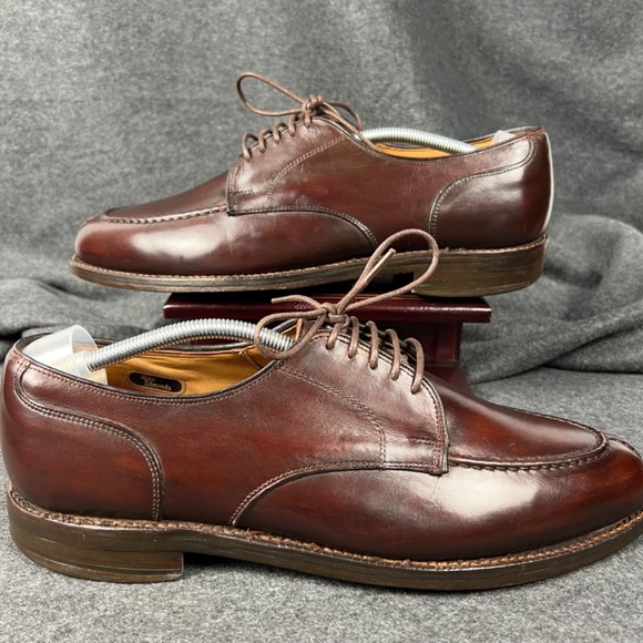 Allen Edmonds Bradley Split-Toe Oxford | Men’s 12B | Chili Brown | Made in USA main image 4